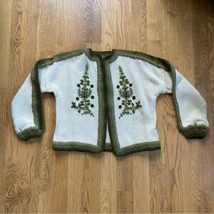 Vintage wool cardigan